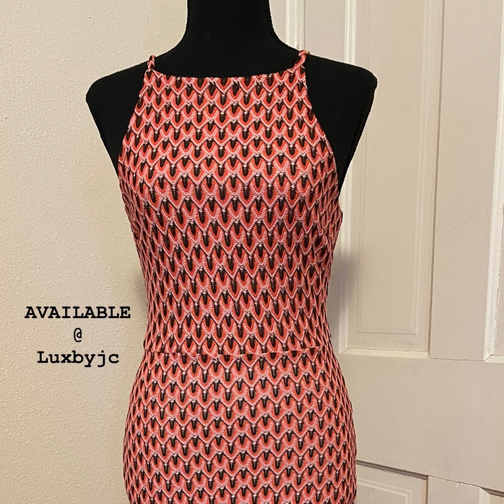 Gianni Bini Women’s Dress in Red Orange